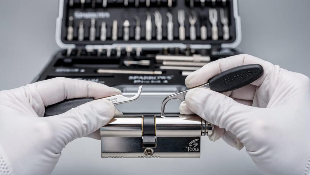 Technique professionnelle ouverture fine rapide sans destruction – Expertise serrurier Saint-Josse