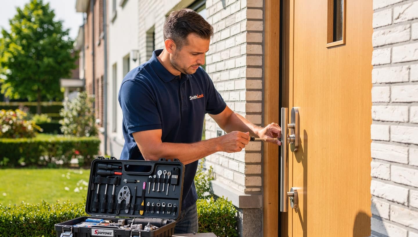 Serrurier SmithLock intervenant maison résidentielle Ganshoren calme - Ouverture rapide 25 minutes