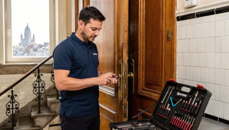 Serrurier SmithLock intervenant immeuble ancien Koekelberg Basilique - Ouverture rapide 30 minutes