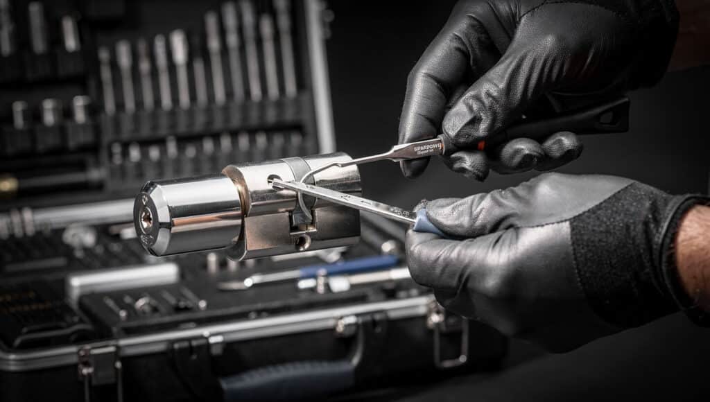 Technique professionnelle d'ouverture fine sans destruction - Expertise serrurier Molenbeek